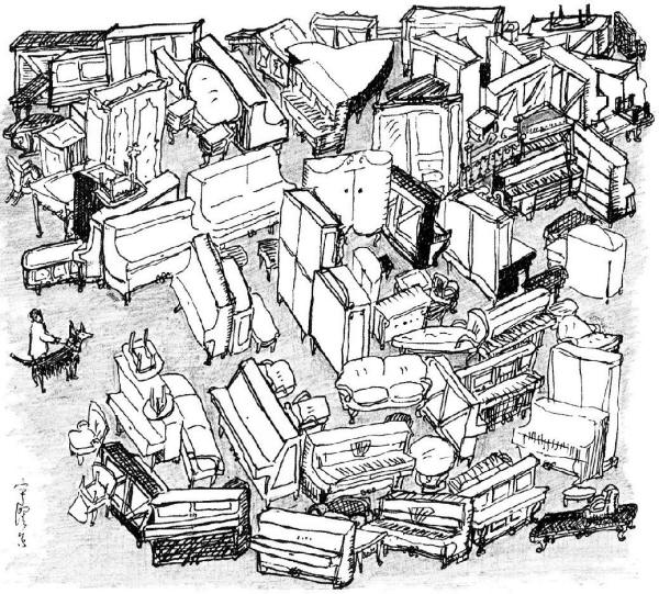 上海淮海路国营旧货商店